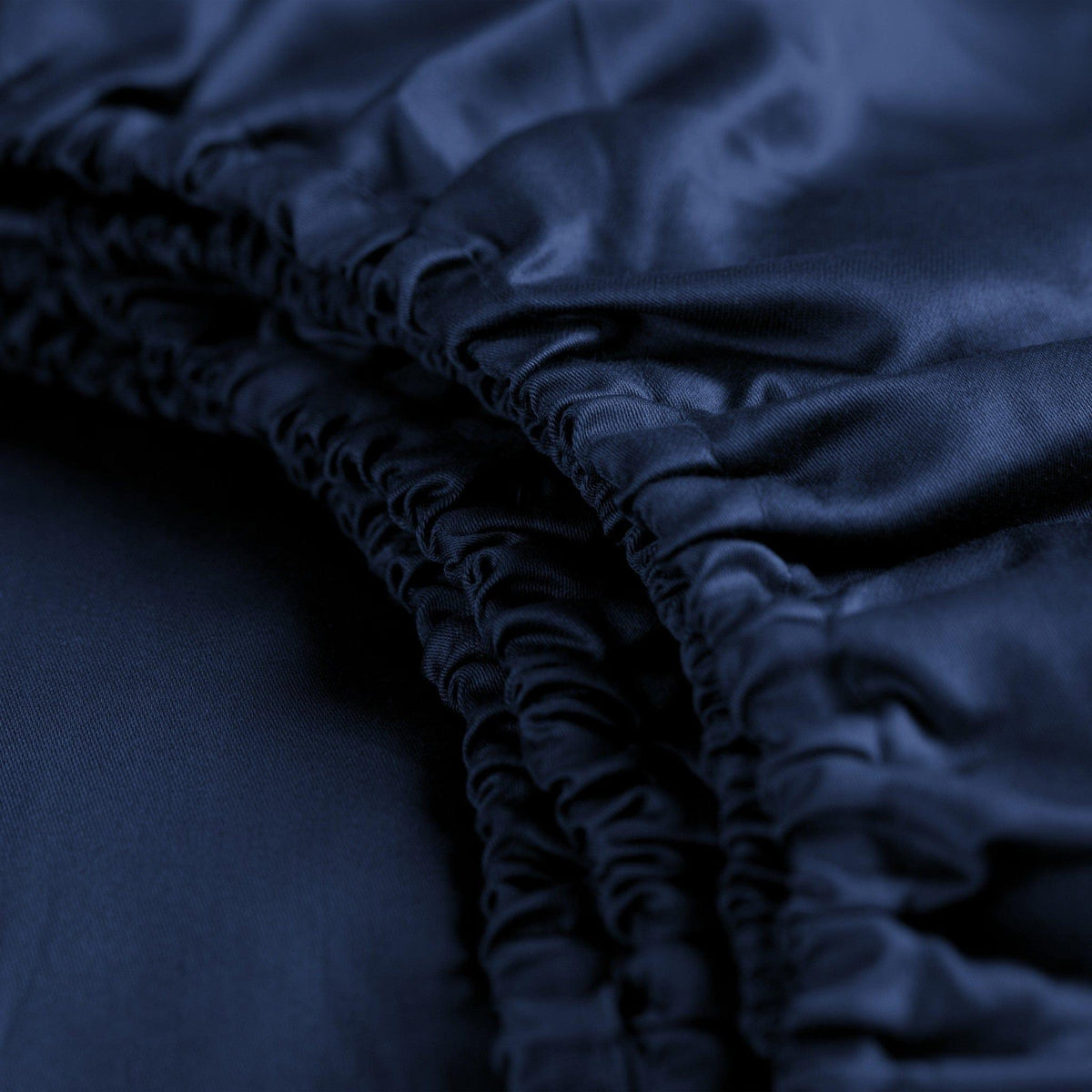 Cinderella hoeslaken Sundays navy satijn