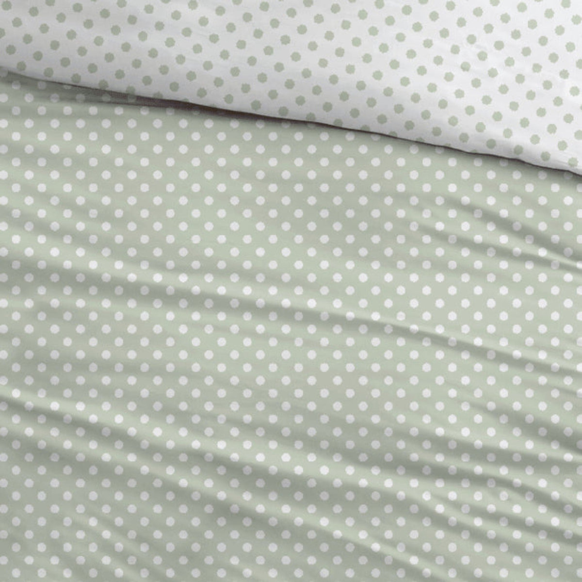 Sleepnight dekbedovertrek katoen Pierrot Green
