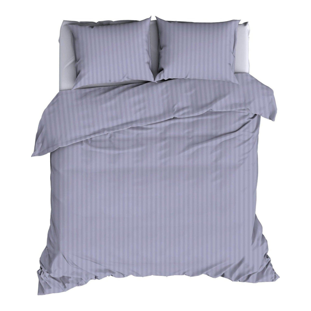 Satin d'Or dekbedovertrek satijn Satijnstreep Lilac
