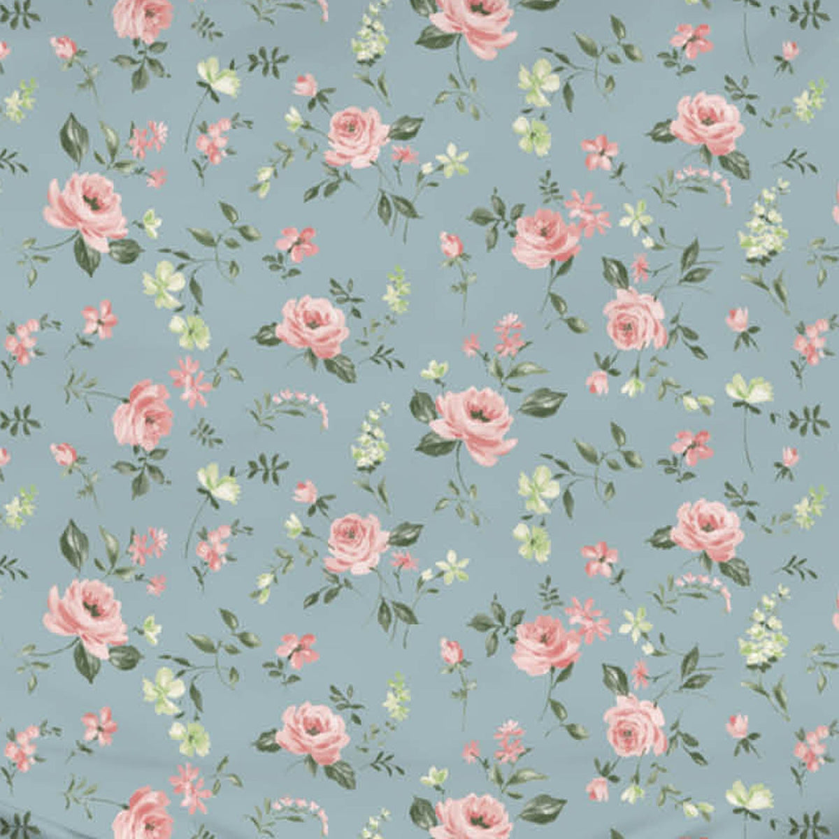 Romanette lakenset Silke katoen blauw detail