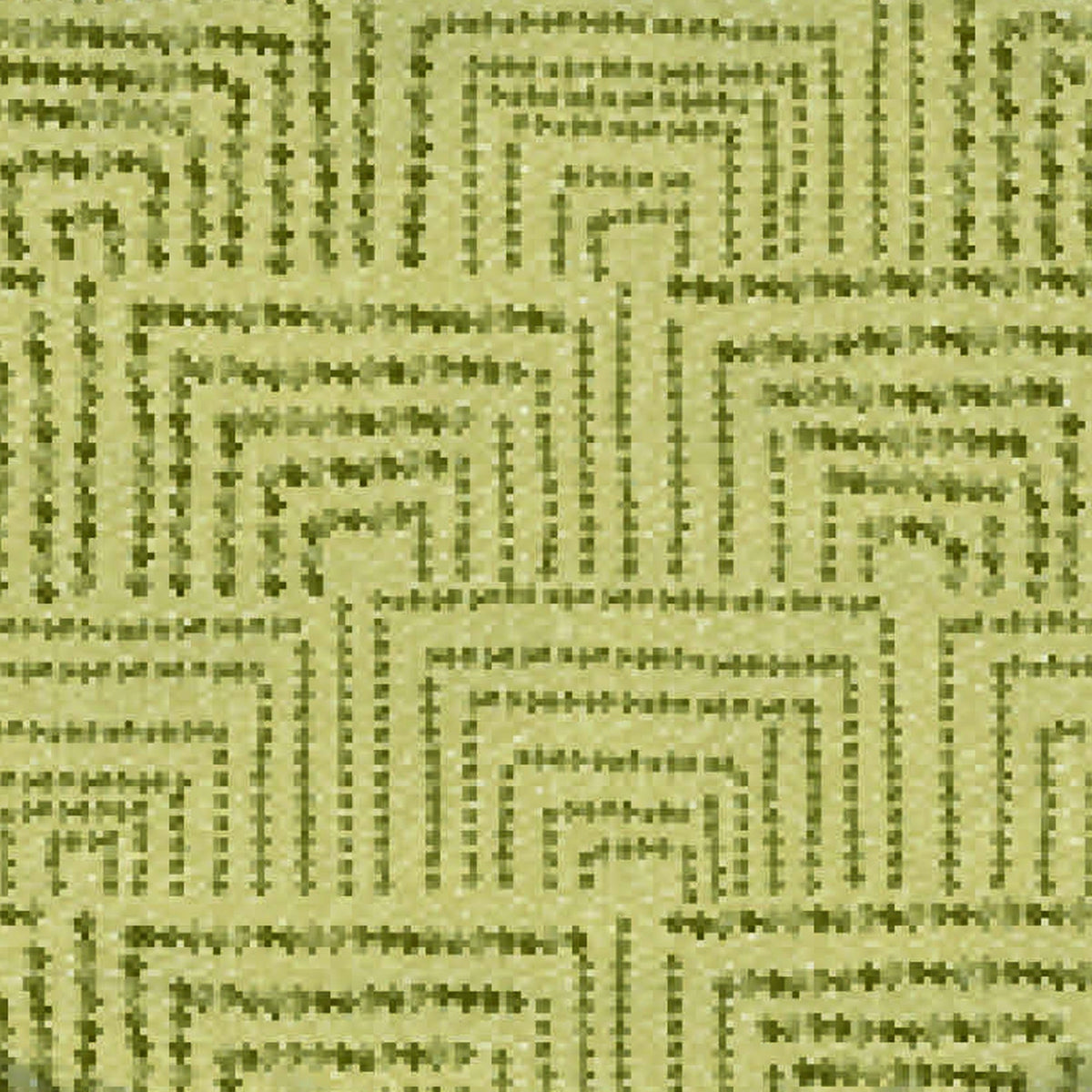 Satin d'Or lakenset Vendome satijnkatoen groen detail