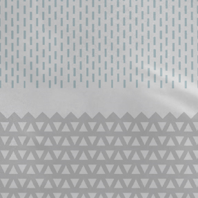 Sleepnight Lakenset flanel Ellen grijs blauw