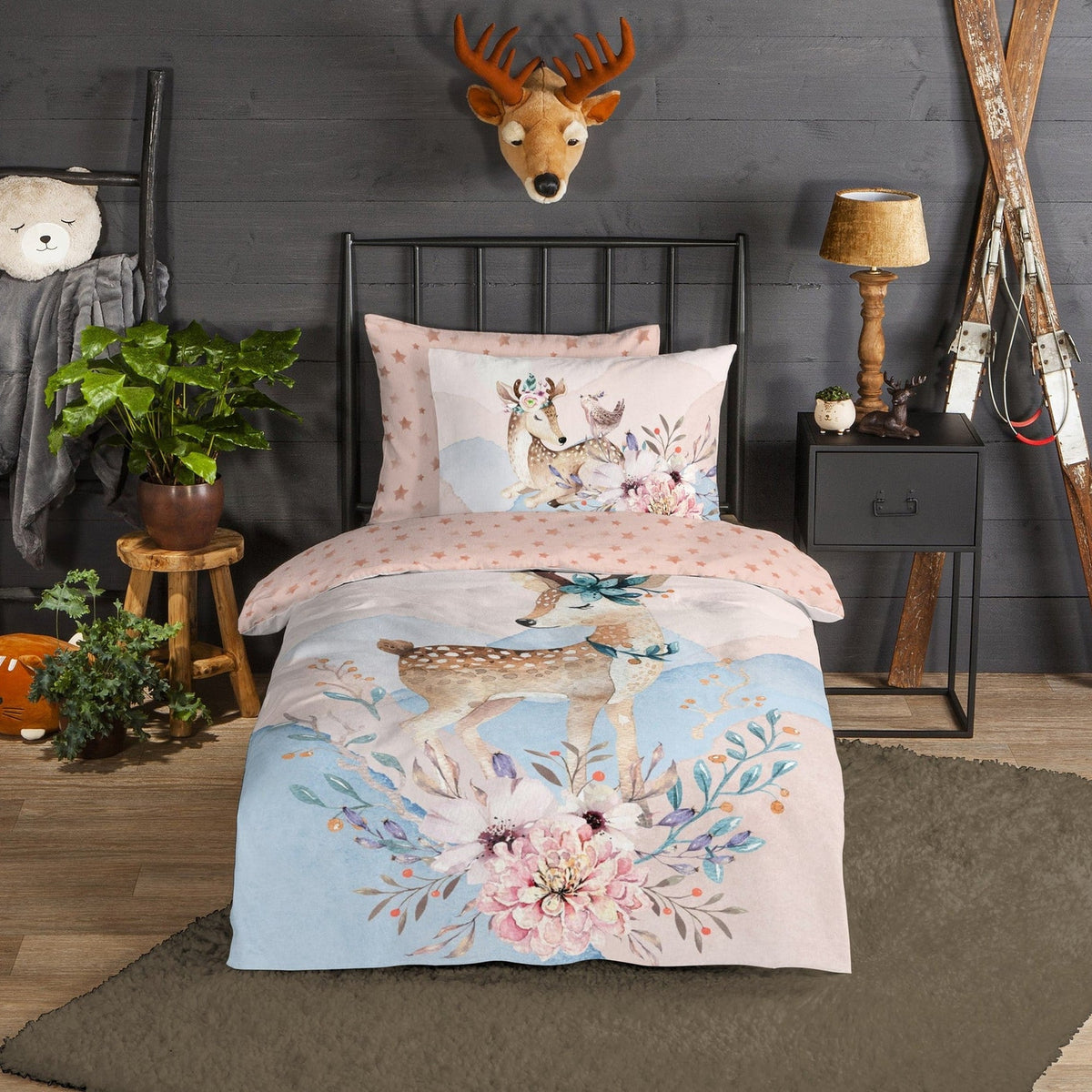 Good Morning Bettbezug Flanell Josy Multi