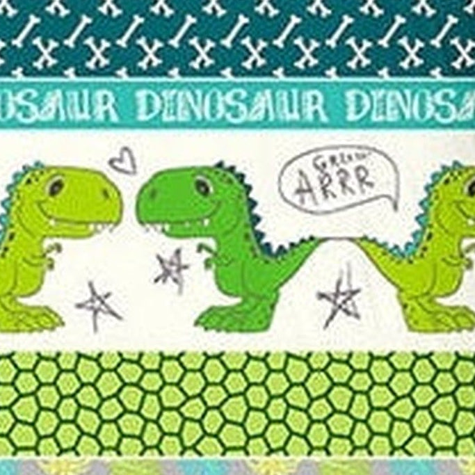Good Morning Dekbedovertrek Katoen Dinosaur Multi