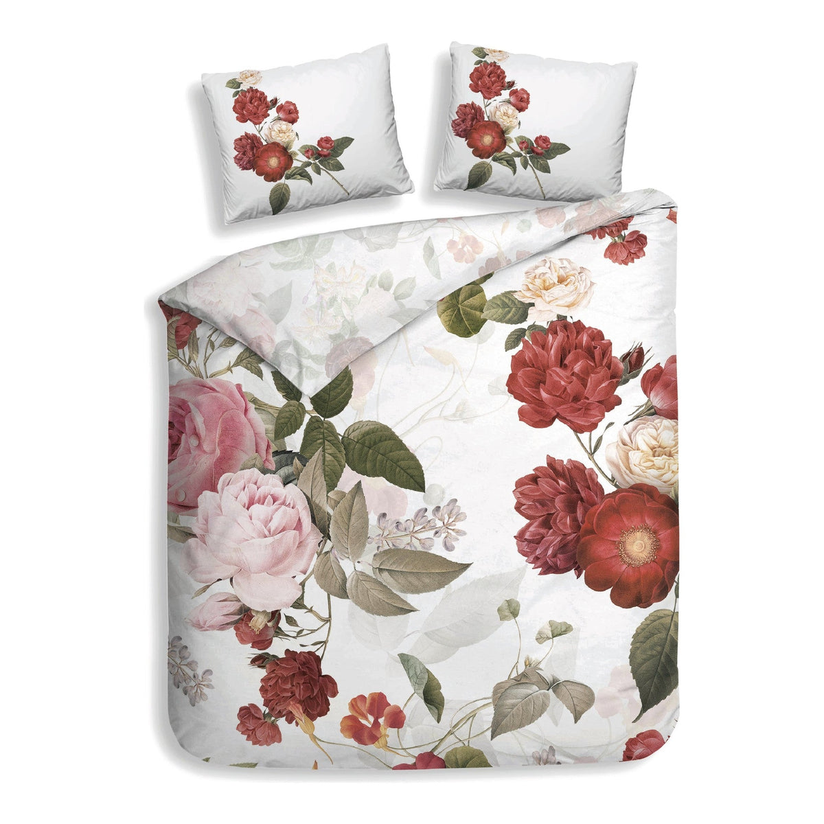 Heckettlane dekbedovertrek Sogno White katoen