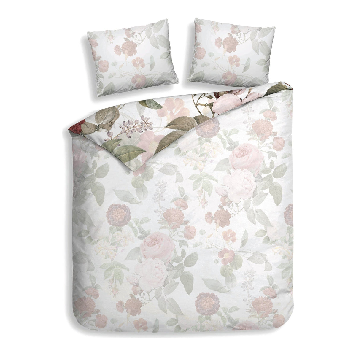 Heckettlane dekbedovertrek Sogno White katoen