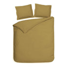 Heckettlane dekbedovertrek Punto Amber Gold satijn