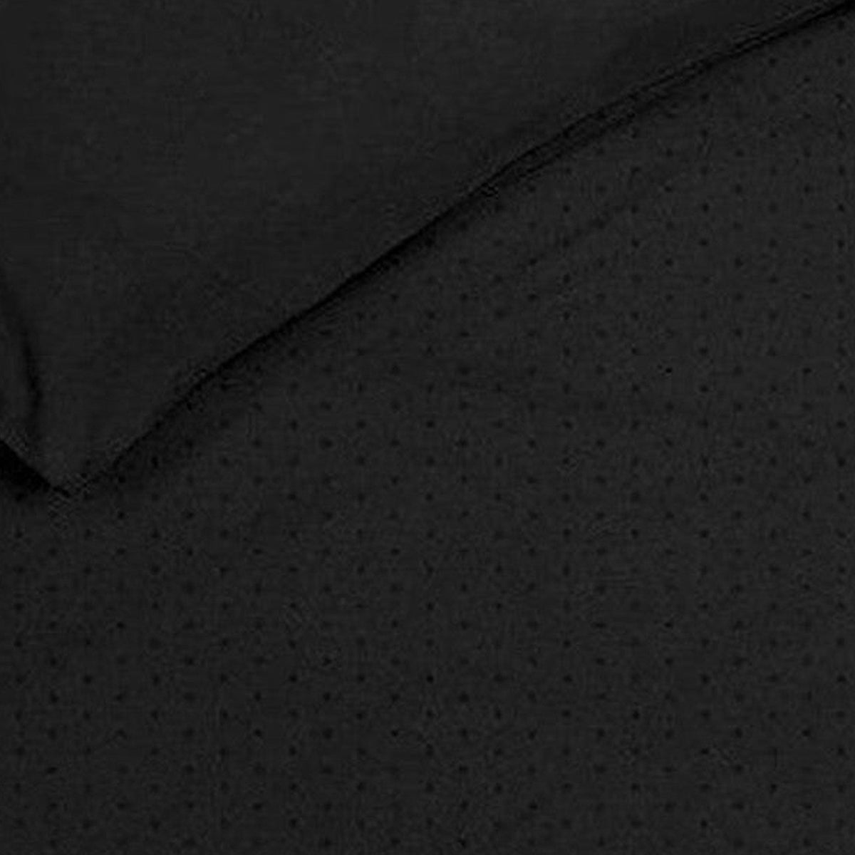 Heckettlane dekbedovertrek Punto Moonless Black satijn