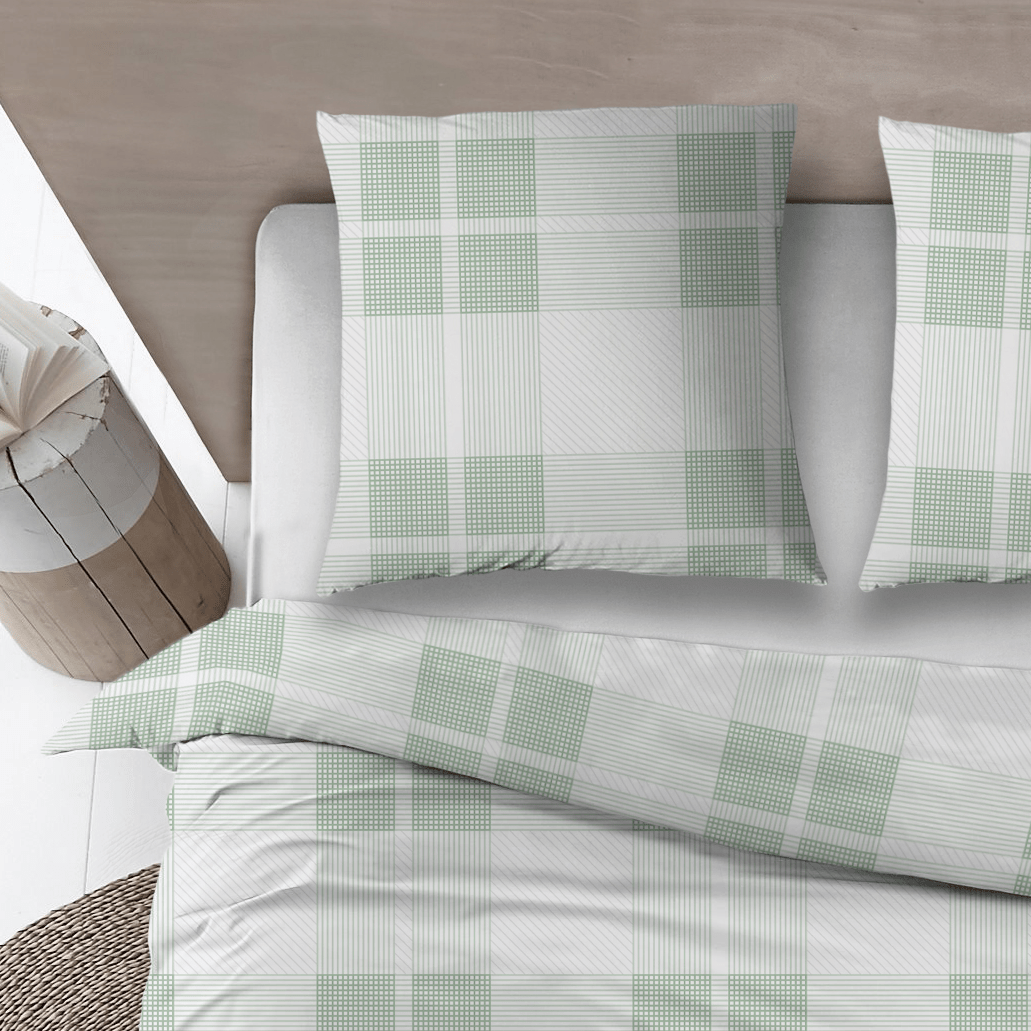 Sleepnight Lakenset flanel Isabel groen