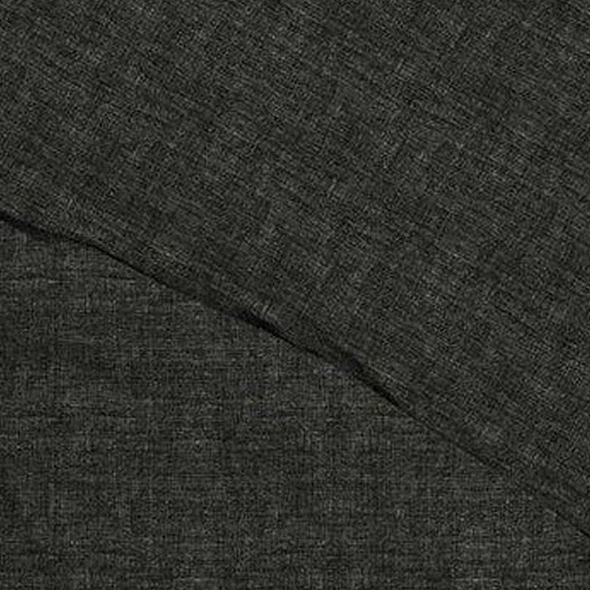 Zo Home dekbedovertrek Lino Midnight Black katoen