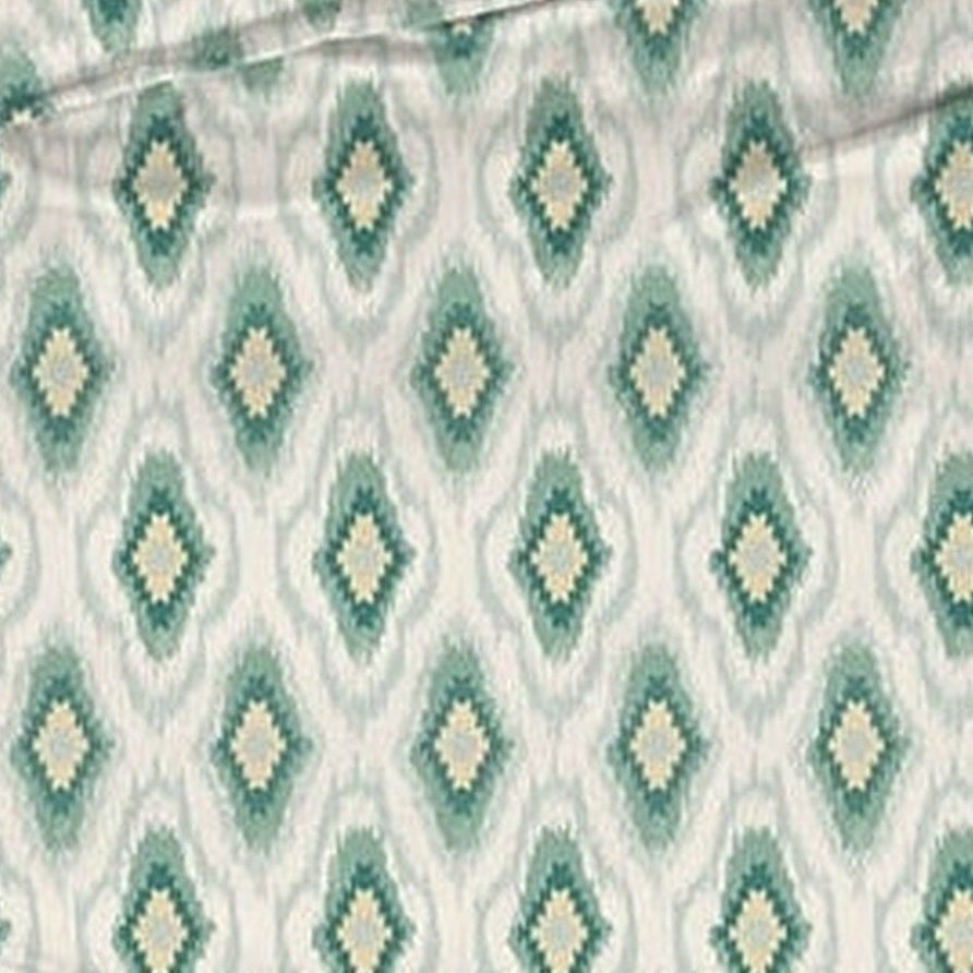 Romanette Dekbedovertrek Katoen Ottoman Green