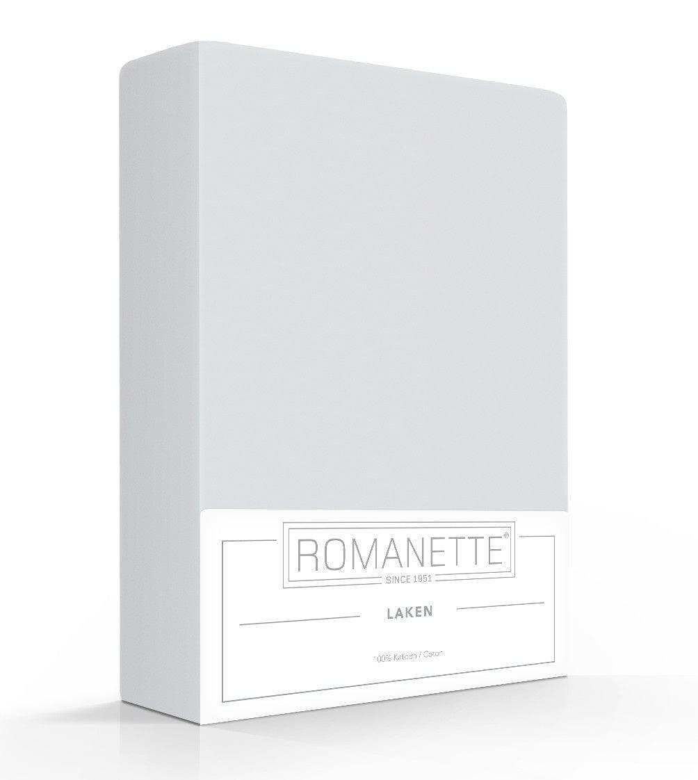 Romanette laken katoen Silver