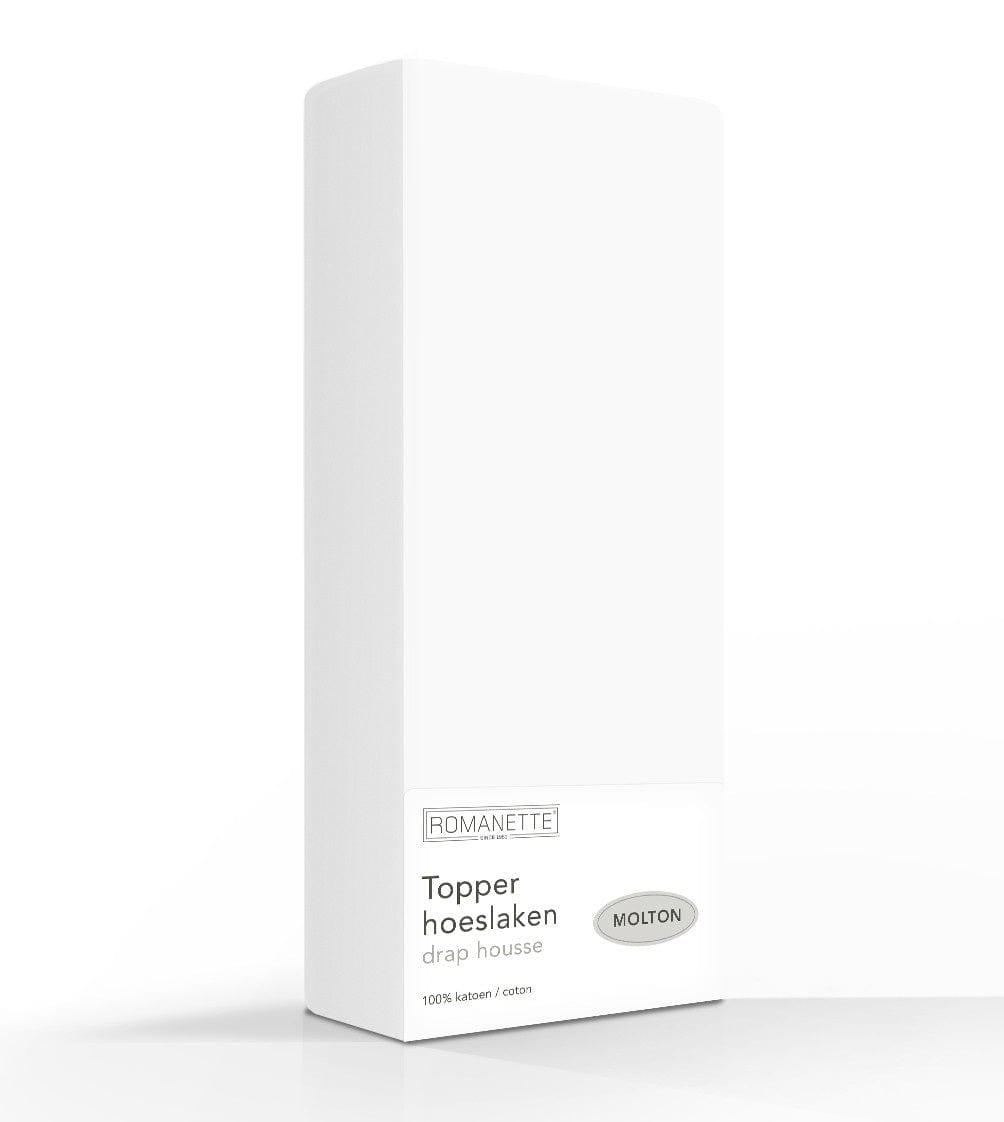 Romanette topper molton hoeslaken