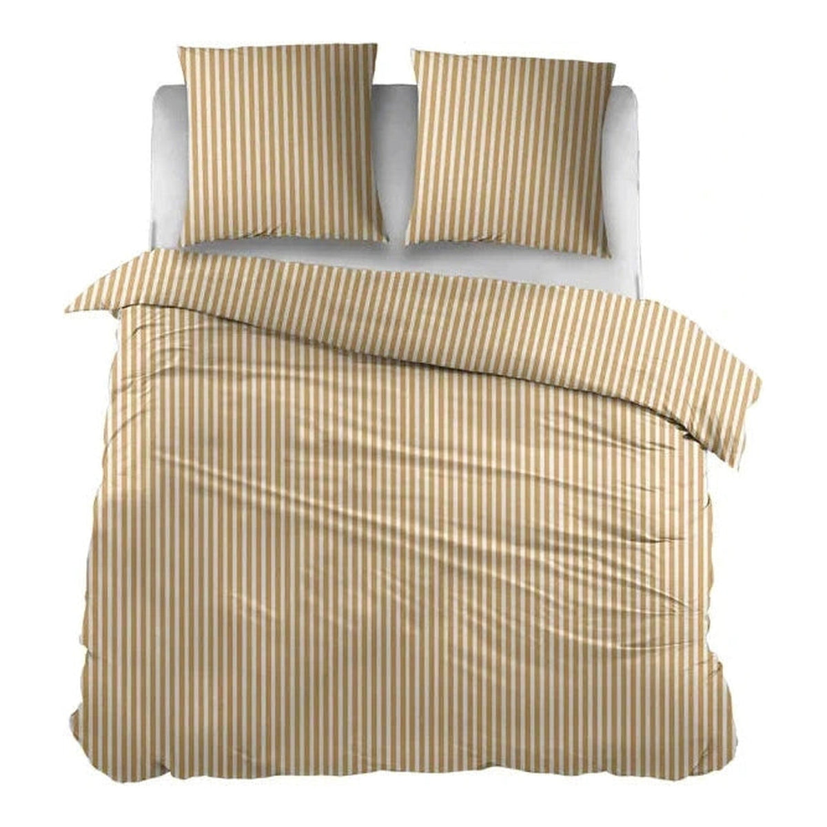 Sleepnight dekbedovertrek flanel Iris geel