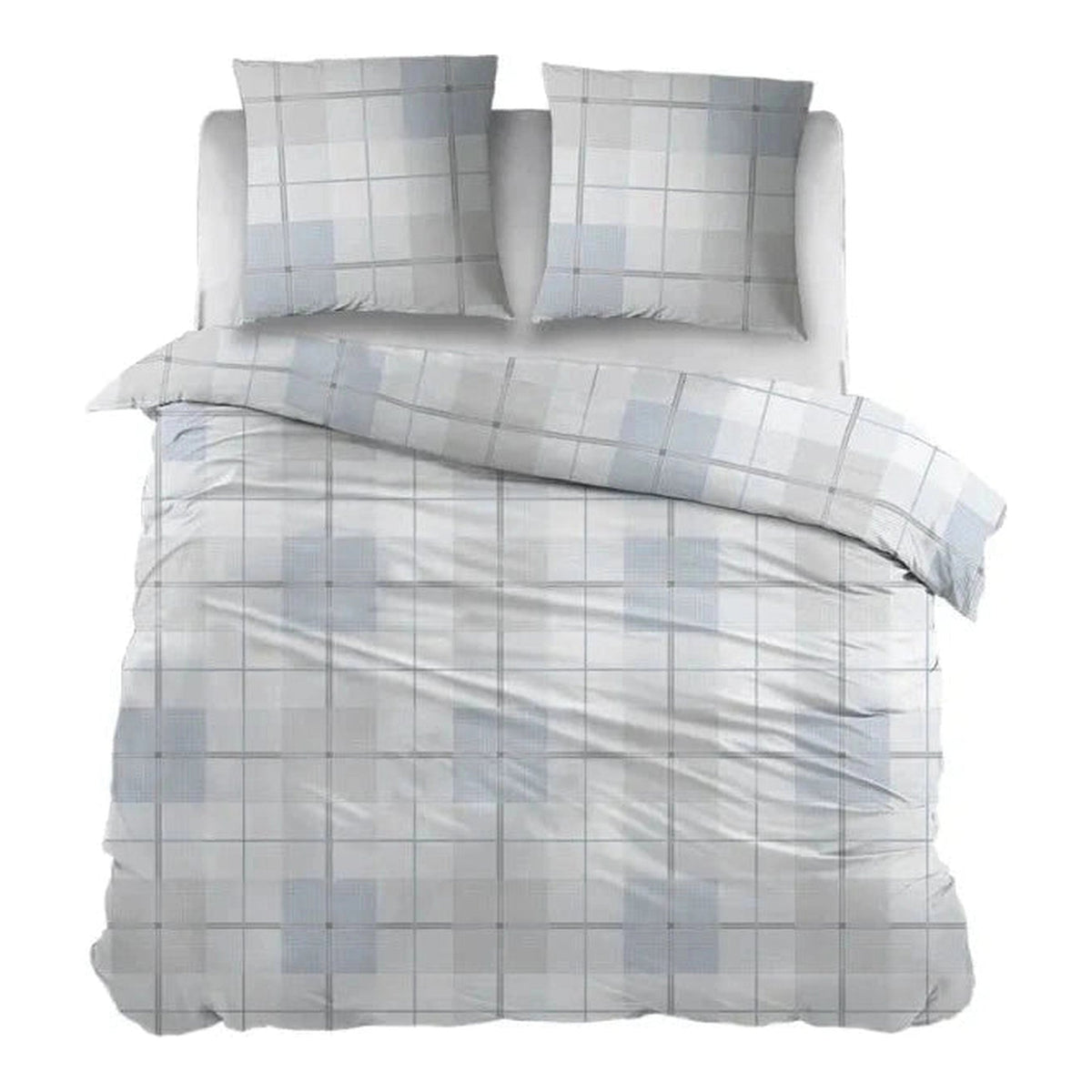 Sleepnight Lakenset flanel Ivy blauw
