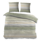 Sleepnight dekbedovertrek flanel Paulien groen