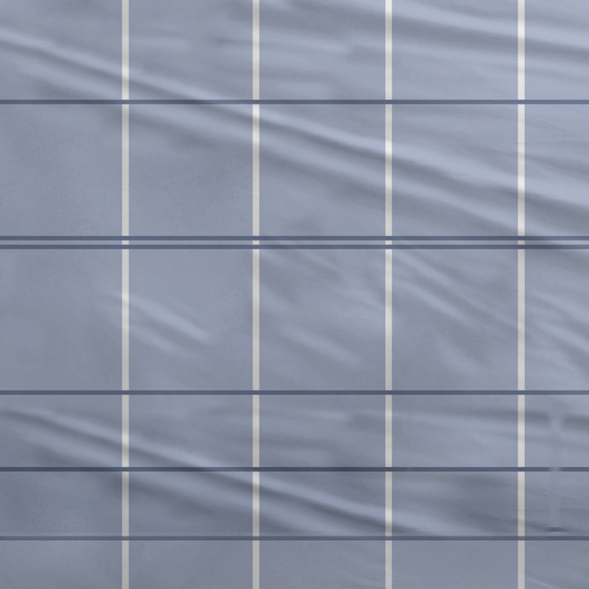 Sleepnight dekbedovertrek flanel Pommelin blauw