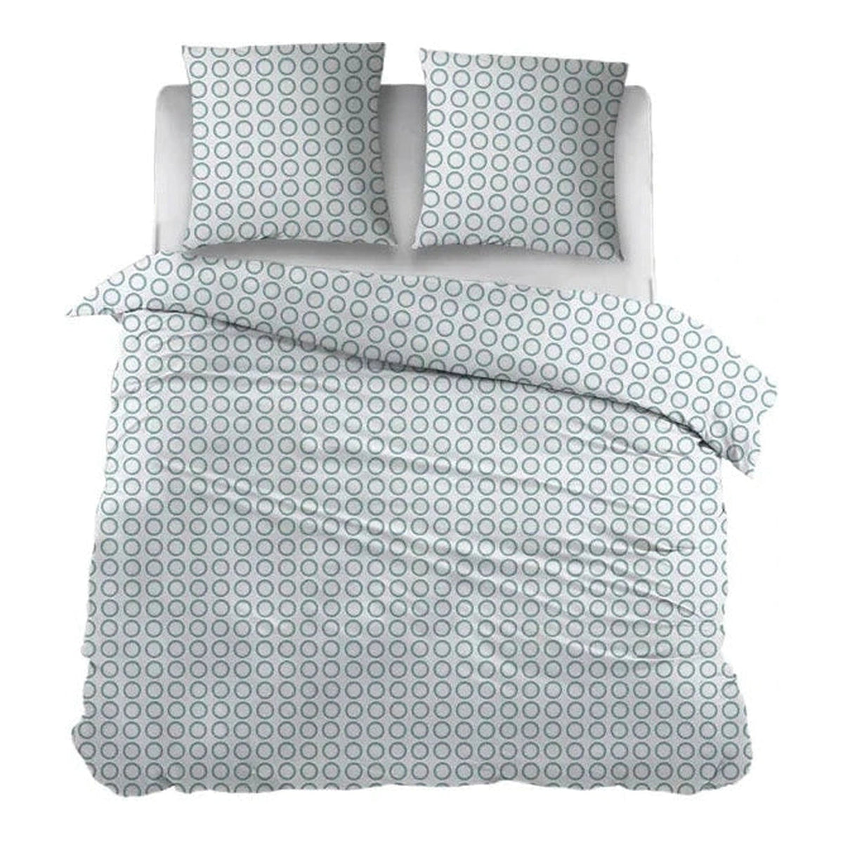 Sleepnight Lakenset flanel Ingeborg blauw