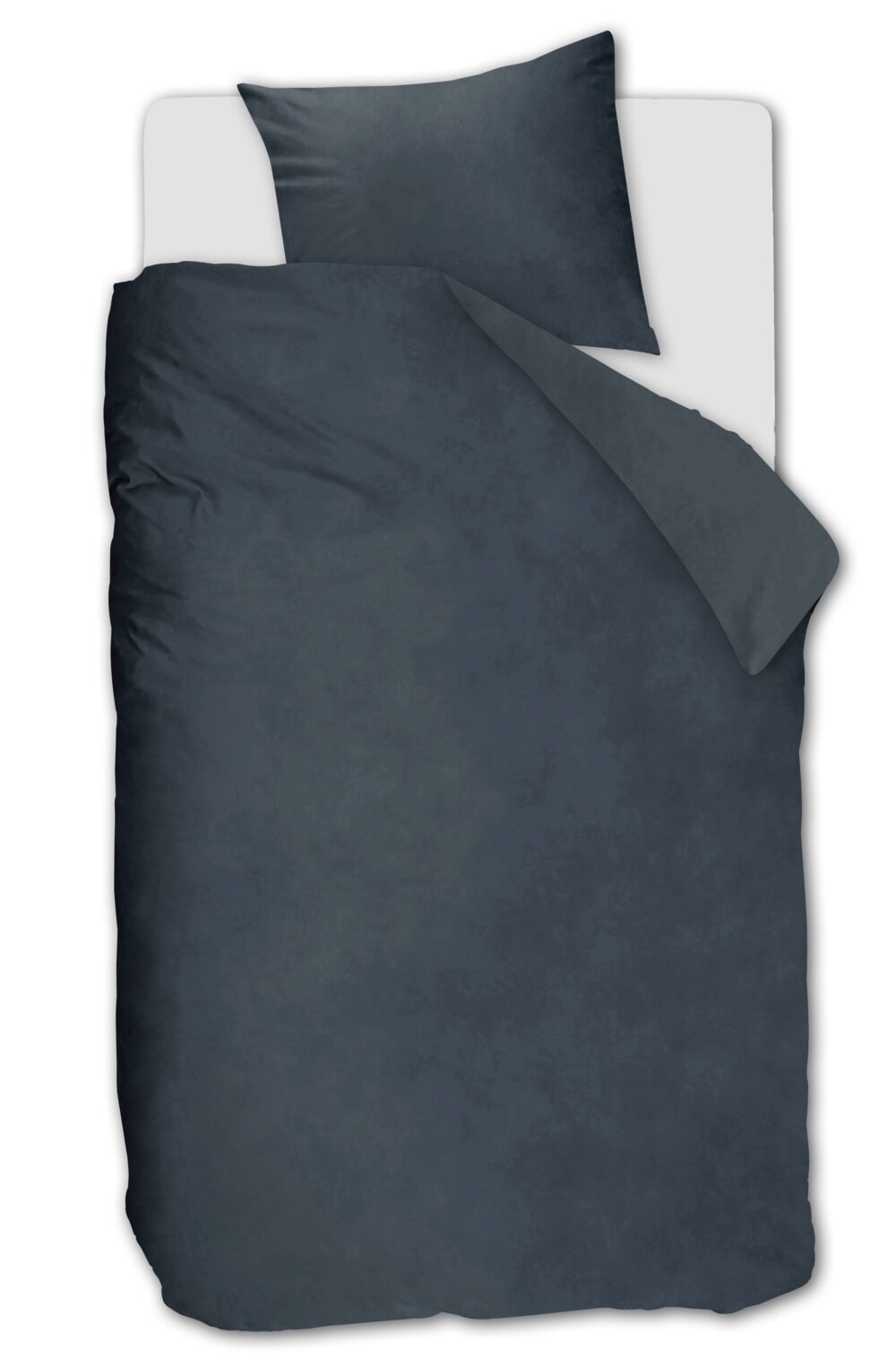 Ambiante dekbedovertrek Velvety, blauw