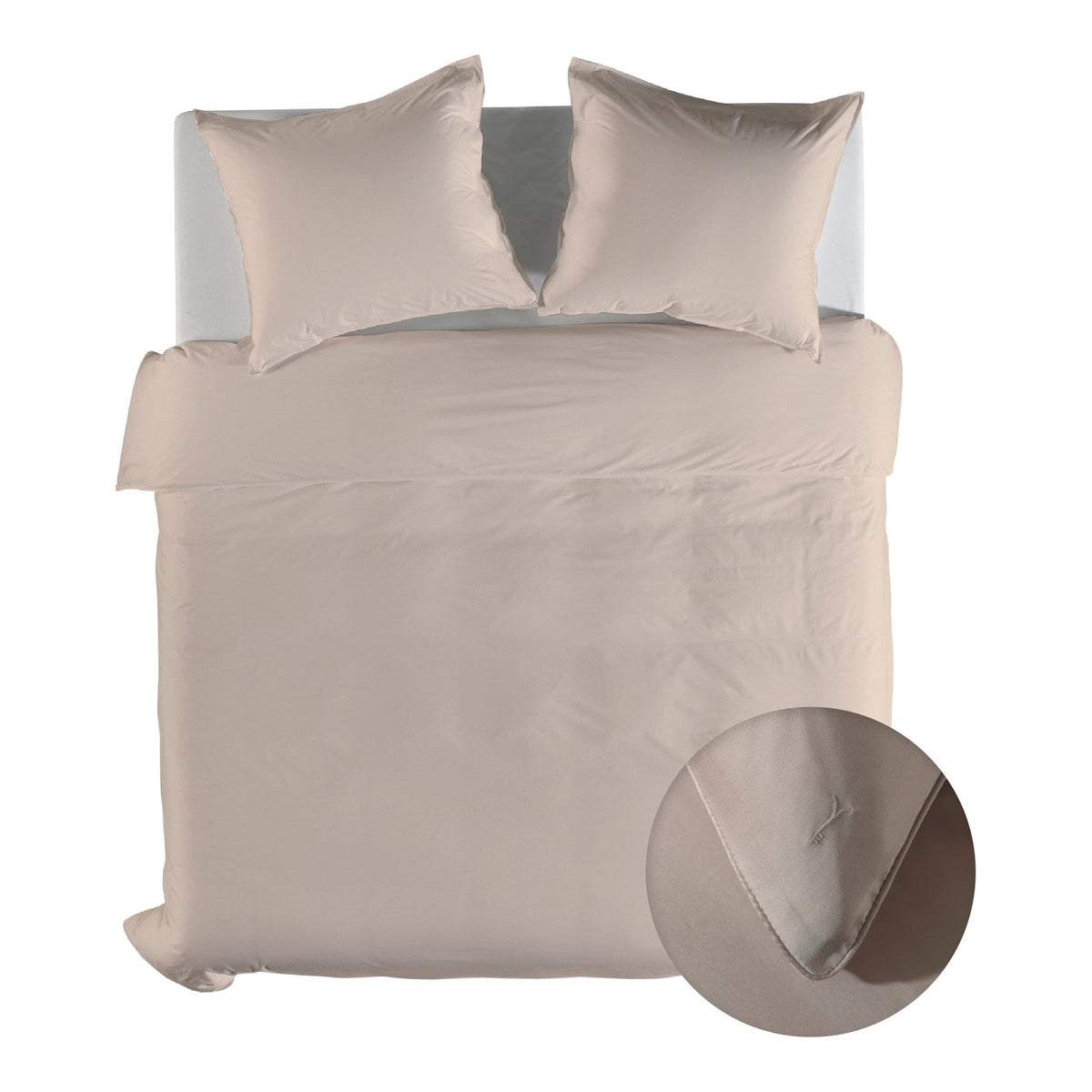 Yellow dekbedovertrek Suite New York Dollar Sand lyocell