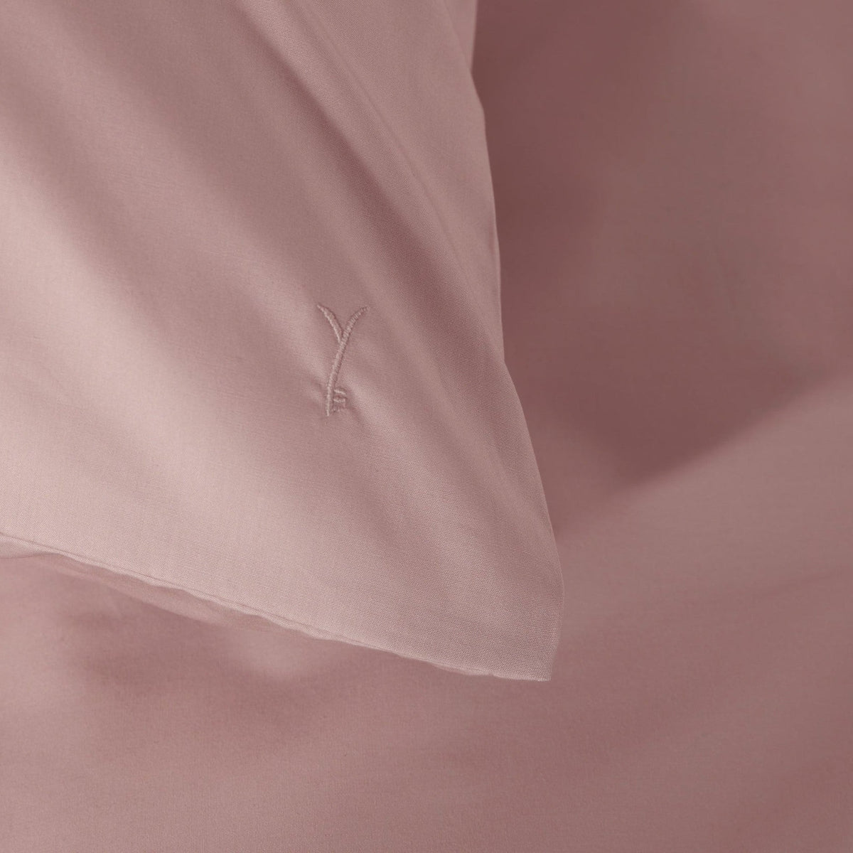 Yellow dekbedovertrek Suite Mumbai Haze Coral katoen percale