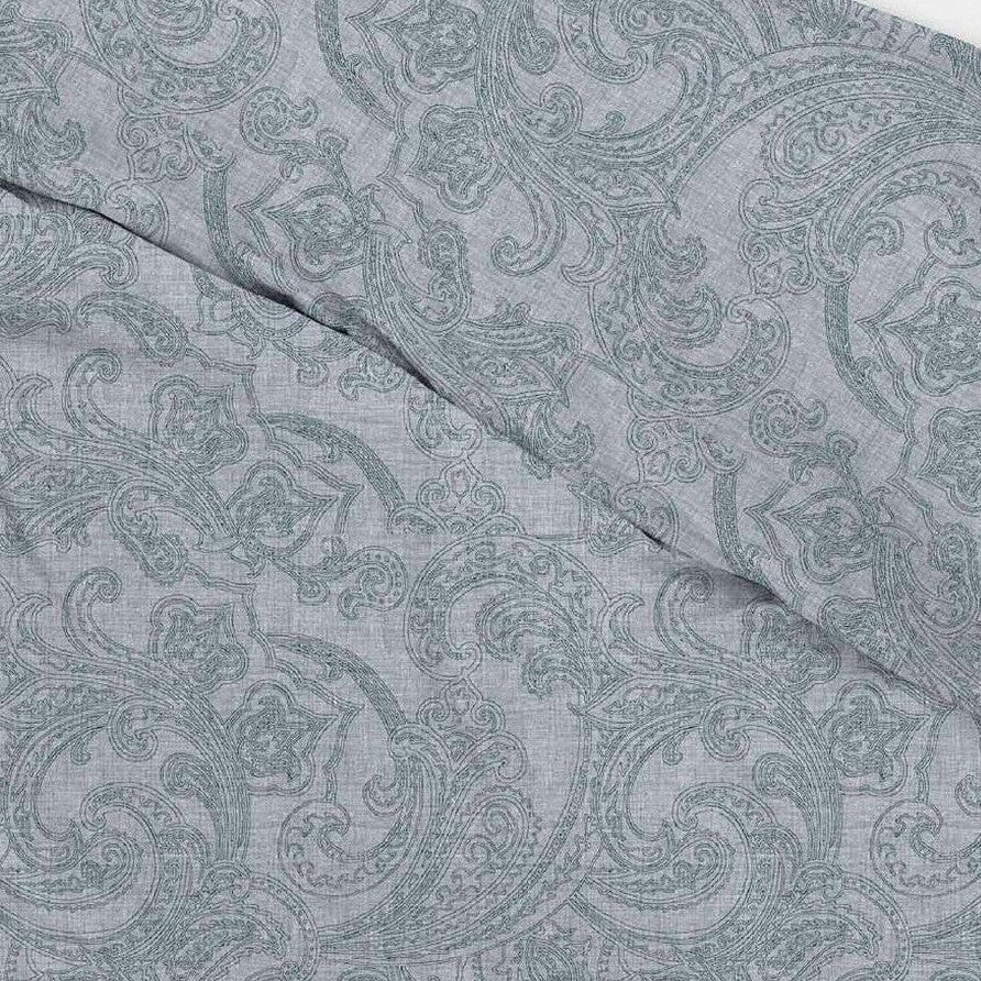 Zo Home Dekbedovertrek Katoen Paisley di Lino Denim