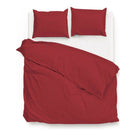 Zo Home dekbedovertrek satijn Satinado Spicy Red