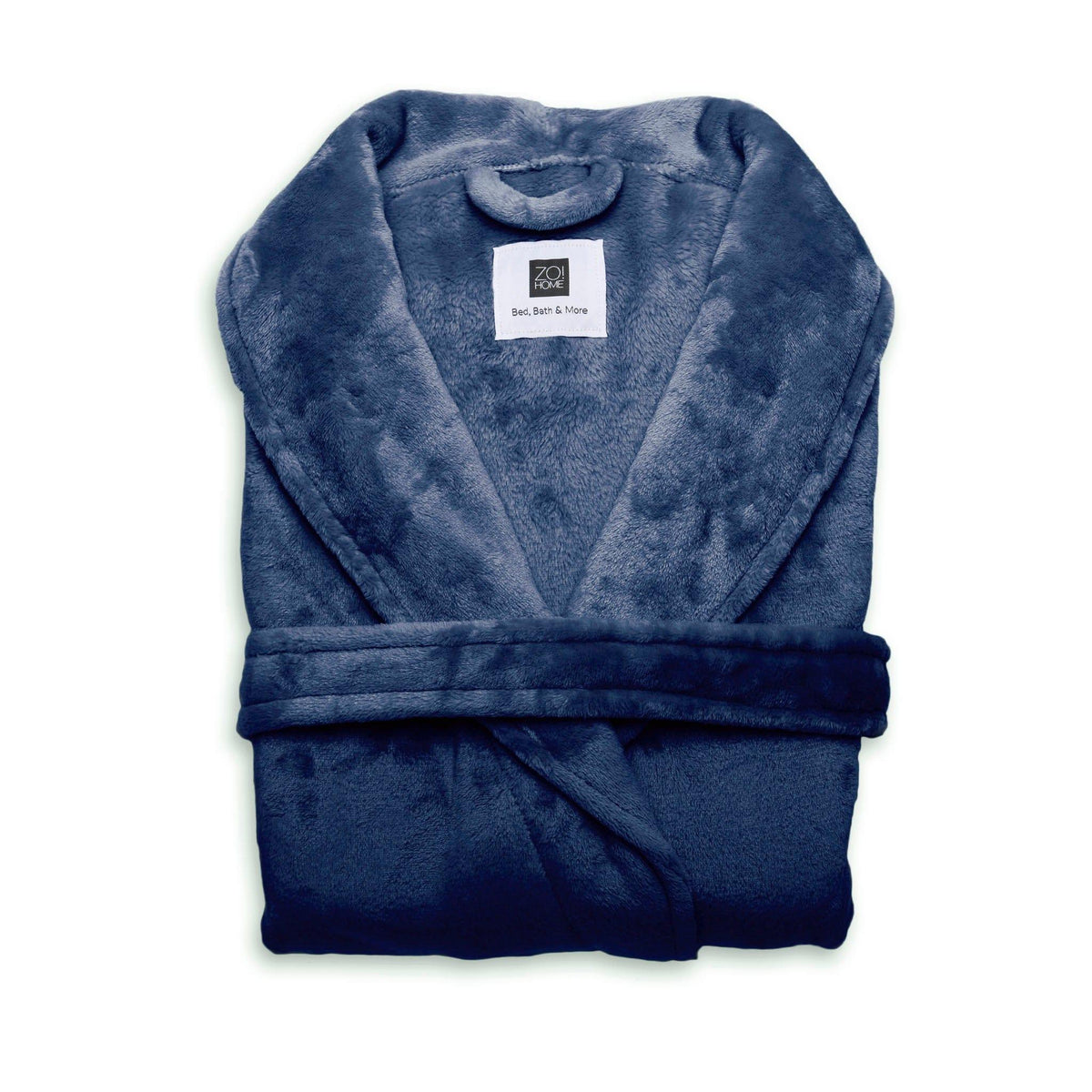 Zo Home Badjas Cara Indigo-Blue polyester