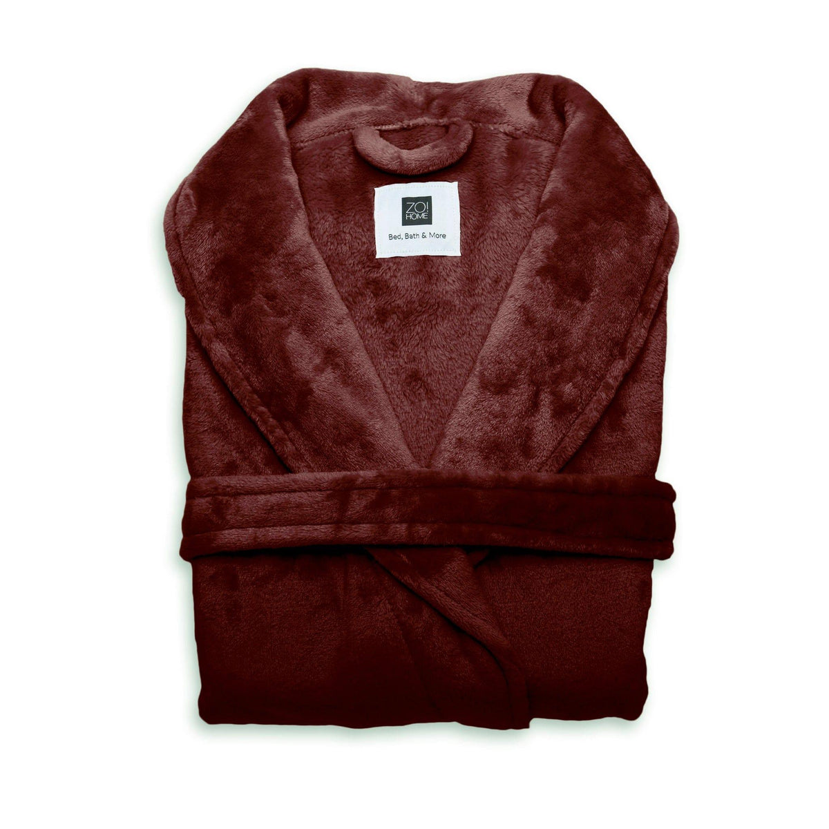 Zo Home Badjas Cara Mahogany-Red polyester