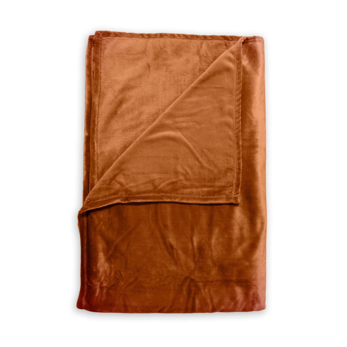 Zo Home plaid Cara Copper-Orange polyester